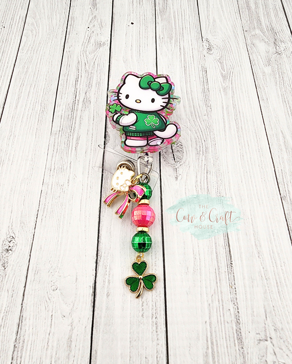 Kitty Badge Reel St. Patrick's Day