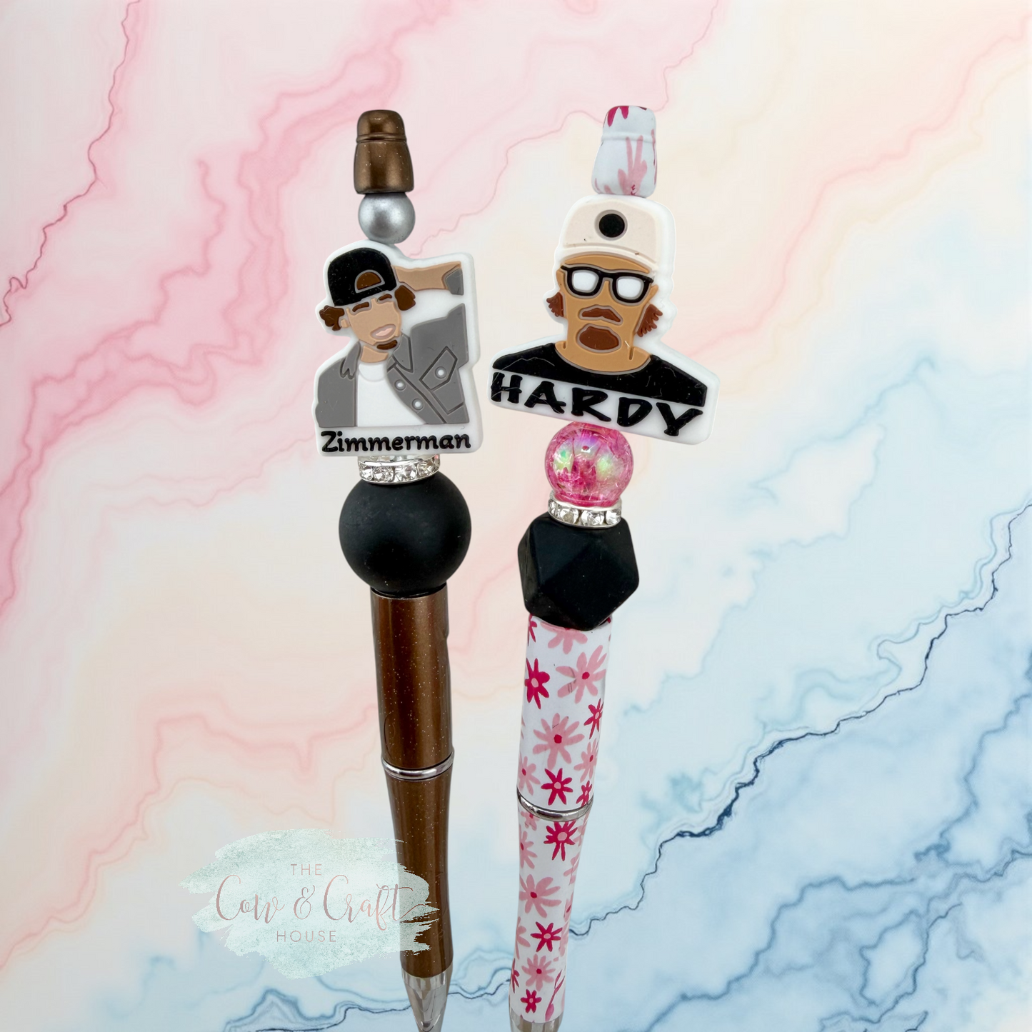 Beaded Pen: Zimmerman, Hardy, Selena - Novelty Ballpoint Pen