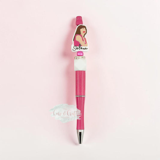 Beaded Pen: Zimmerman, Hardy, Selena - Novelty Ballpoint Pen