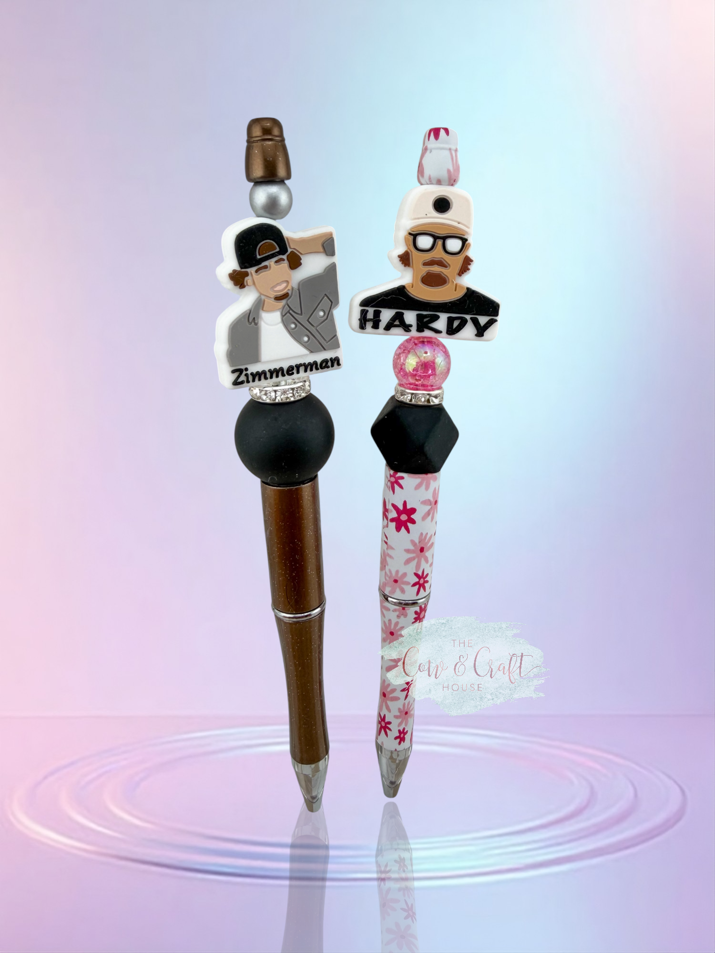 Beaded Pen: Zimmerman, Hardy, Selena - Novelty Ballpoint Pen