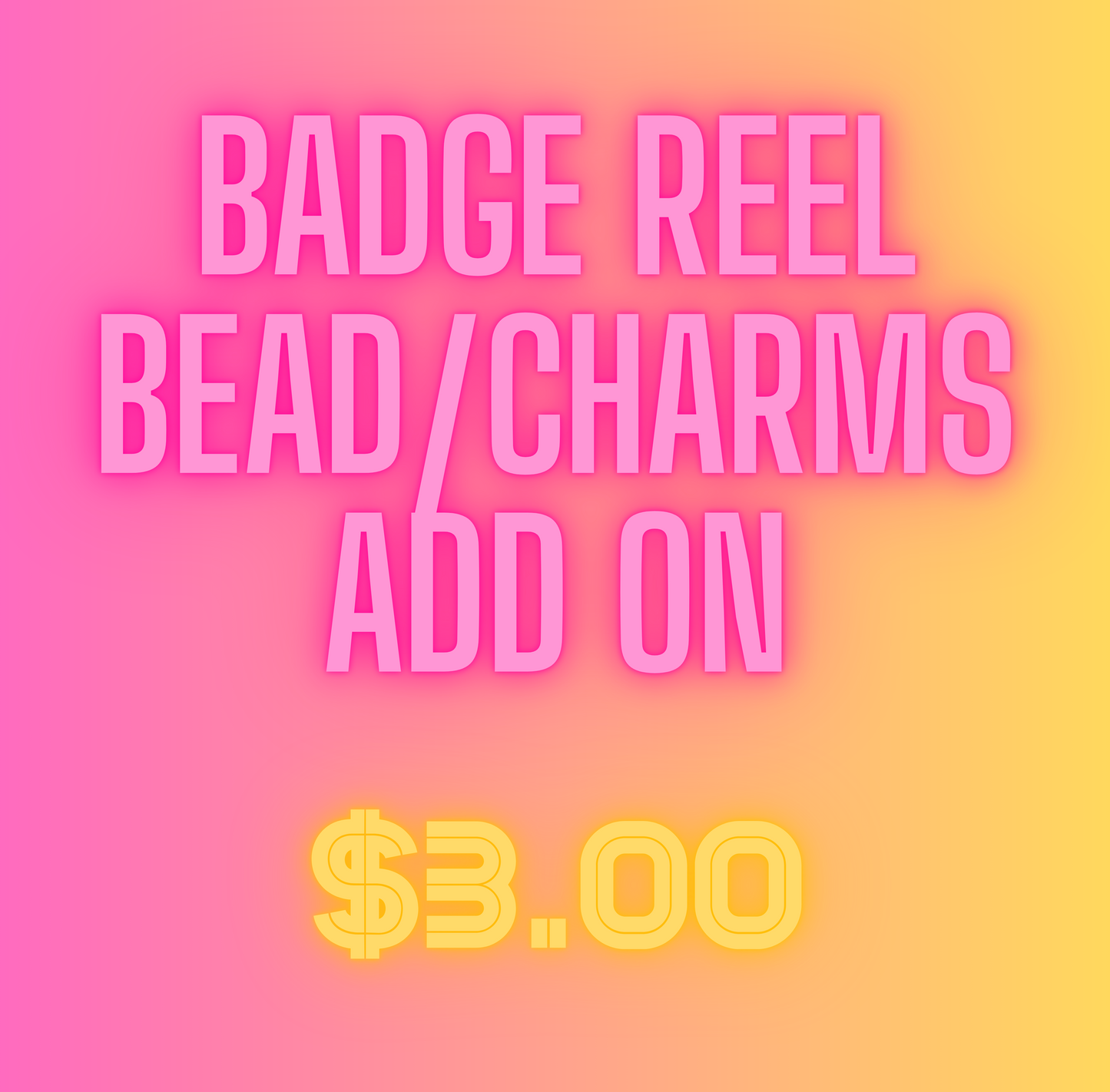 Bead/Charms Add On Only