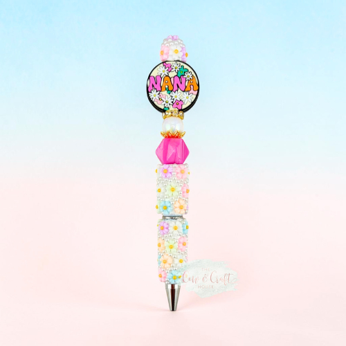 NANA Beaded Black Ink Pen