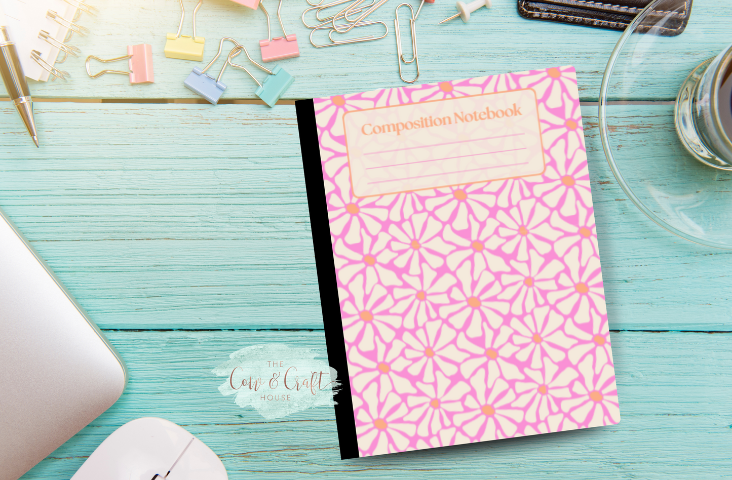 Cute Composition Notebook | College Ruled or Wide Ruled Journal | Student Notebook | Teacher Gift | Writing Journal | School Supplies