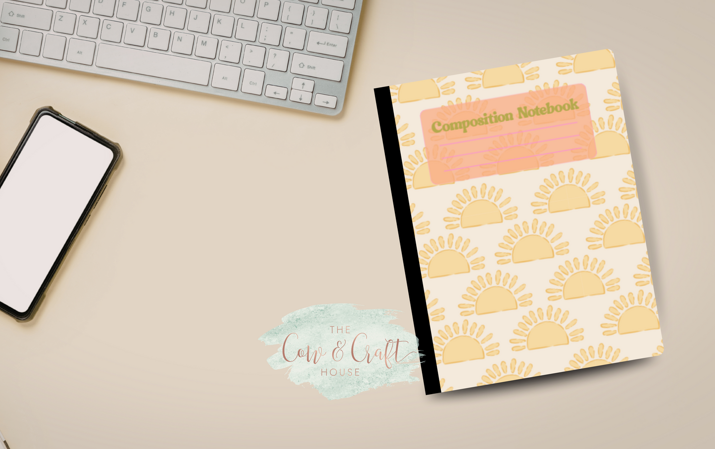 Cute Composition Notebook | College Ruled or Wide Ruled Journal | Student Notebook | Teacher Gift | Writing Journal | School Supplies