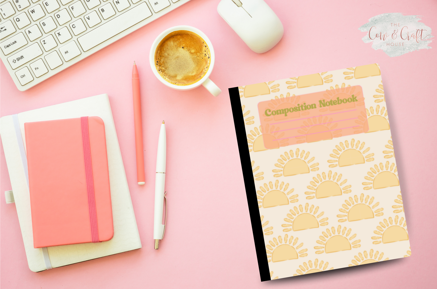 Cute Composition Notebook | College Ruled or Wide Ruled Journal | Student Notebook | Teacher Gift | Writing Journal | School Supplies