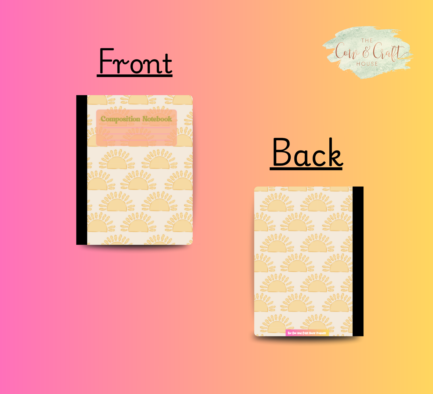Cute Composition Notebook | College Ruled or Wide Ruled Journal | Student Notebook | Teacher Gift | Writing Journal | School Supplies